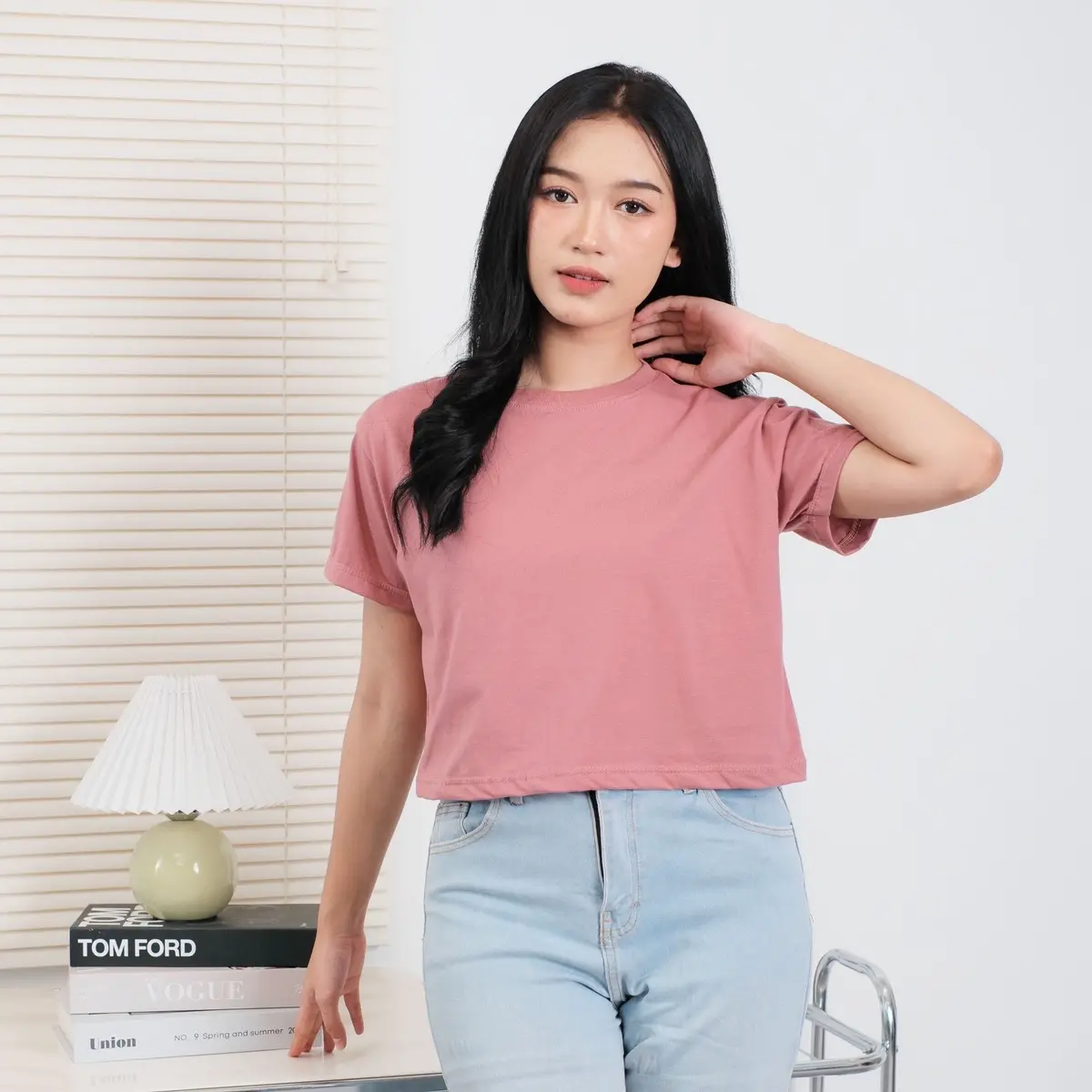 ENERABASIC Crop Top Cotton Combed 30s All Size
