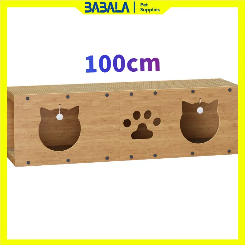 Cat Tunnel Scratch Board Density Plate Cat Nest Four Seasons Universal Cat Toy Rolling Dragon Channel
