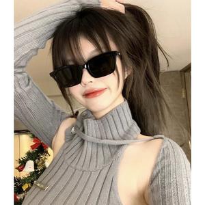 Kính Râm Nam, Thiết Kế Mắt Mèo, Gọng Nhỏ Phong Cách Cổ Điển, Người Nổi Tiếng Trên Internet, Chụp Ảnh Đường Phố, Hợp Xu hướng