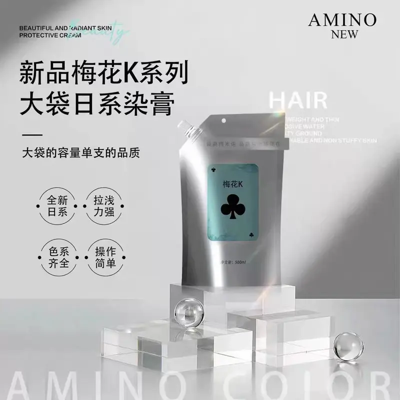 MÀU NHUỘM AMINO DẠNG TÚI 500ml 0