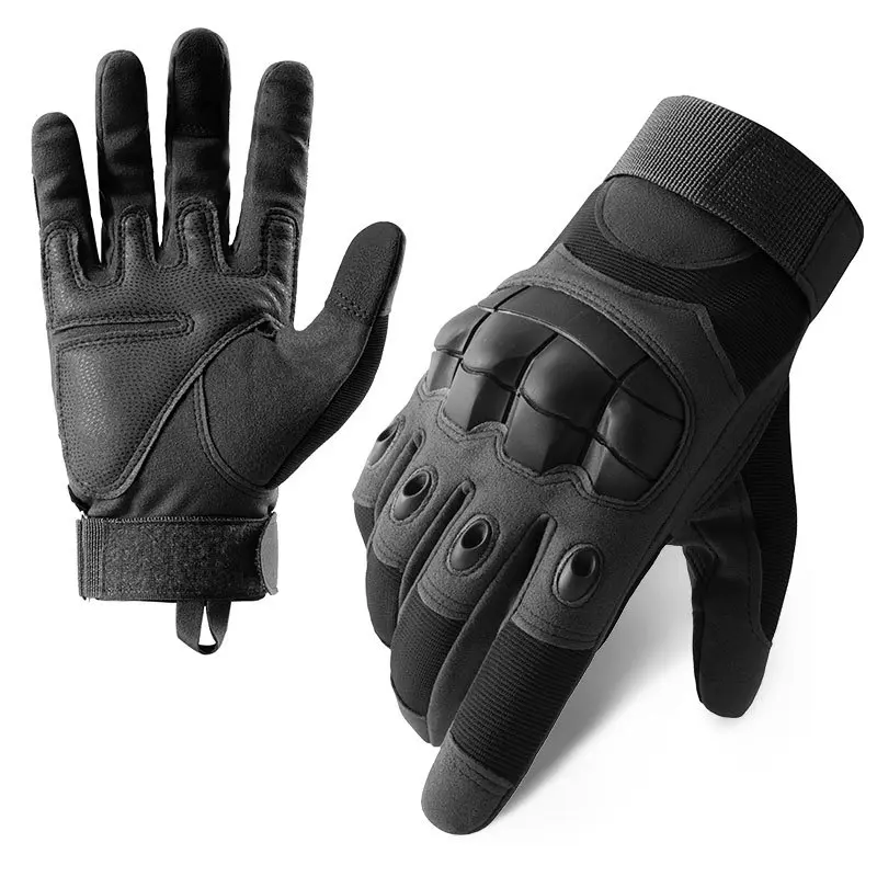 (Có Cảm Ứng) Găng Tay Tactical Bảo Hộ Lao Động Full Ngón, Găng Tay Moto Kiểu Dáng Chiến Thuật