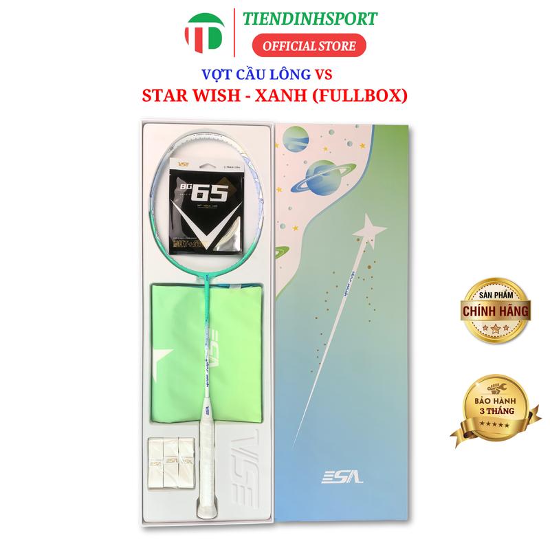 Set vợt cầu lông Vs Star Wish Chính Hãng Tiến DInh Sport