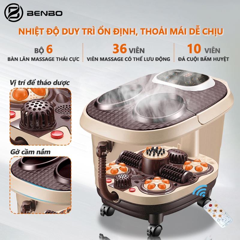 Máy ngâm chân mát xa chân máy massage hiệu KAIMEIDI mát xa bàn chân tự động thêm nhiệt máy mát xa điện - FU202 Chậu ngâm chân
