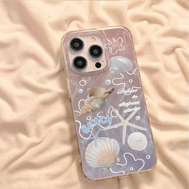Case For HP Samsung A16 A06 A55 A35 A54 A05S A05 A15 A14 A13 A52 A04S A03S A02S A04E A03 A10 A10S A11 A12 A20 A30 A20S M11 M12 M13 M23 Casing IMD Cute Gradient Jellyfish Motif Crystal Bracelet Hard Case lvejiscc 6