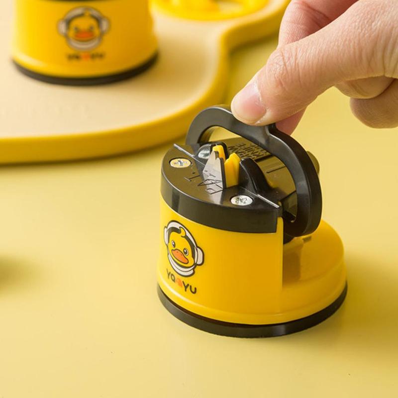 Product Introduction of Dụng Cụ Mài Dao Làm Bếp, Được Làm Bằng Thép Vonfram, Cỡ Nhỏ Có Cốc Hút, Dễ Sử Dụng, Đá Mài, [Thanh Toán Khi Nhận Hàng] 17