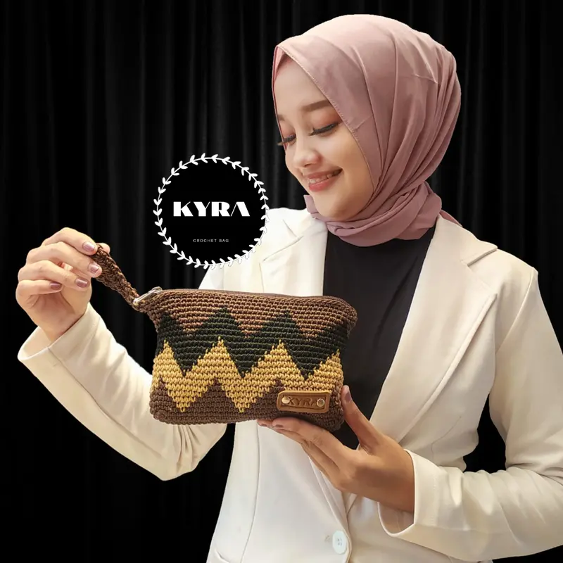DOMPET RAJUT TSPESTRI DUA RUANG 5