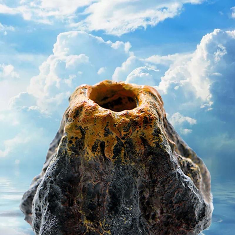 Aquarium Volcano Shape Air Bubble Stone Oxygen Pump Tool Decoration Oxygenation Aquarium Fish G5Y0 6