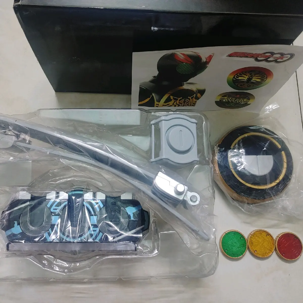 Thắt lưng Bootleg Dx Kamen Rider OOO (bản 3 xu)