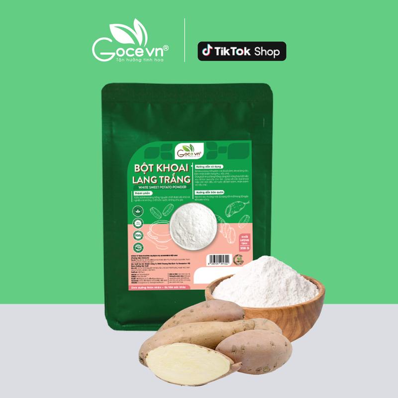 Bột khoai lang trắng Goce - 350g - Nguyên liệu làm bánh, Thực phẩm