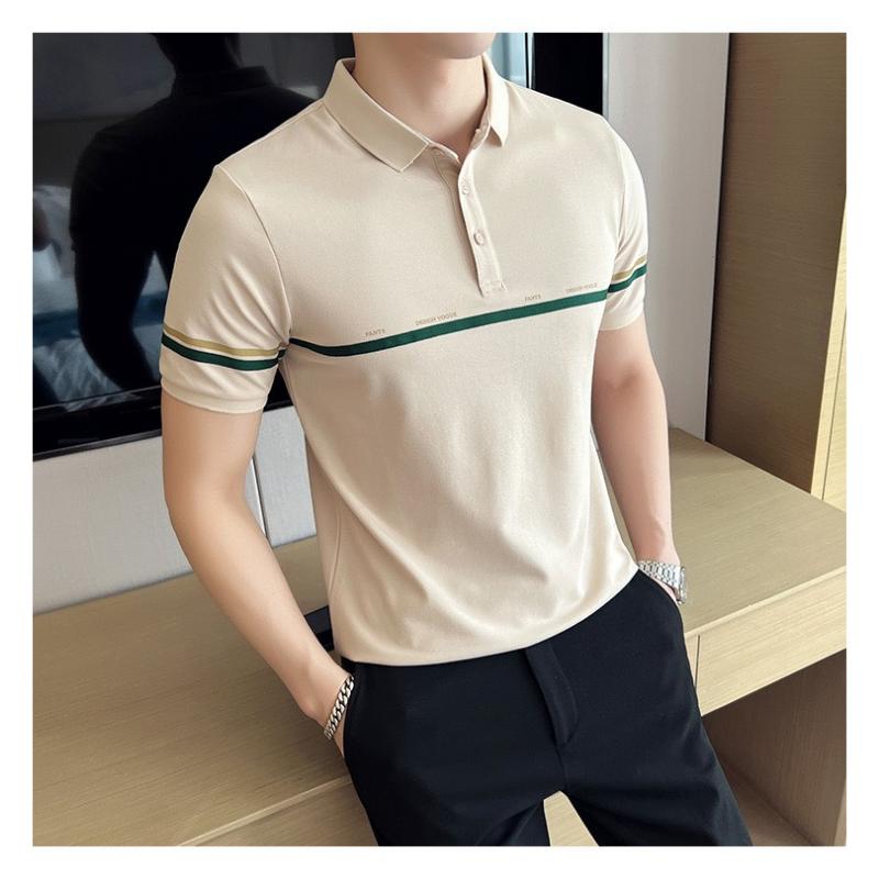 ÁO THUN NAM CÁ SẤU DÀY MƯỢT 3 MÀU ÁO POLO TAY NGẮN CÓ CỔ BẺ ÁO MÃ IN SỌC 43 0
