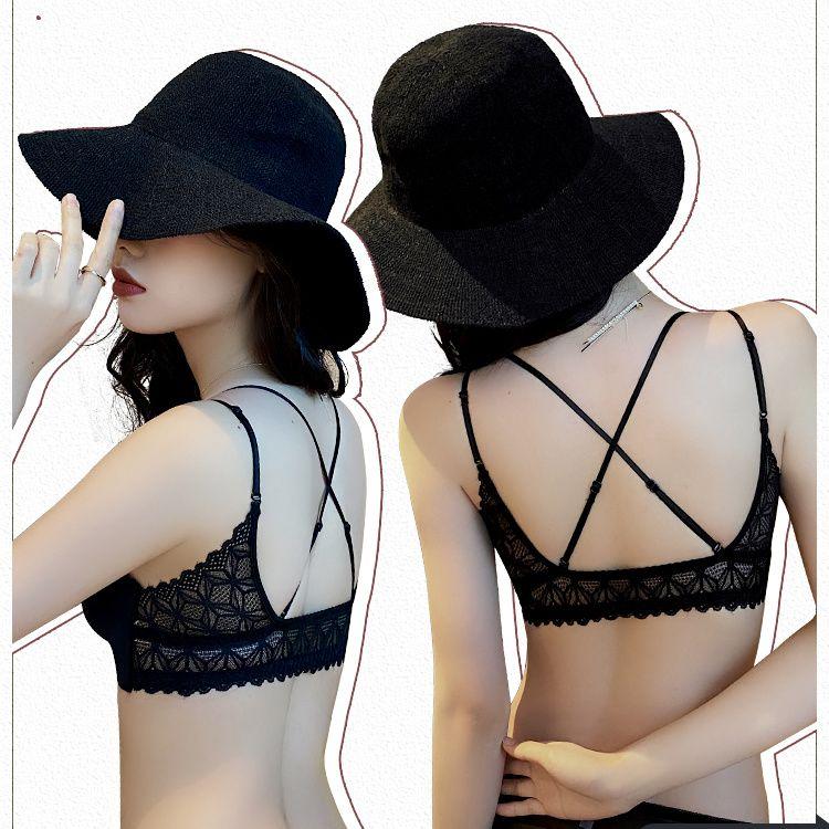 Đồ Lót Gợi Cảm, Họa Tiết Da Báo Khóa Trước Ngực Nhỏ Của Phụ Nữ, Đẩy Lên, Ngoại Cỡ, Hỗ Trợ Ngực Dày / Mỏng, Không Có Vòng Thép, Bộ Áo Ngực Định Hình Lưng 3