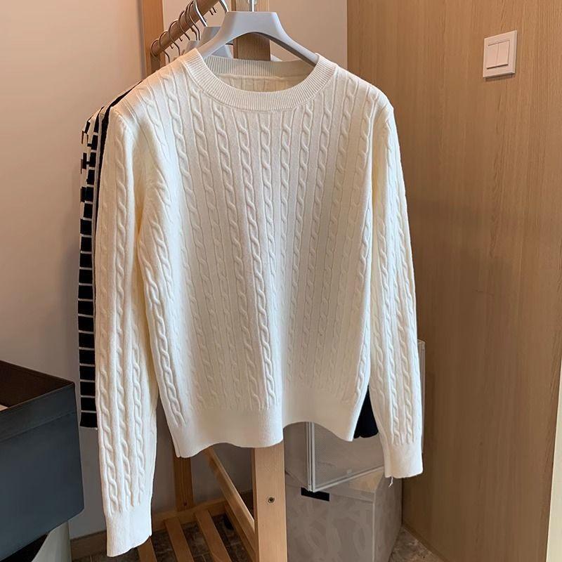 Product Introduction of Sweater Women's All-Match Loose Outer Wear Sweater Top 2