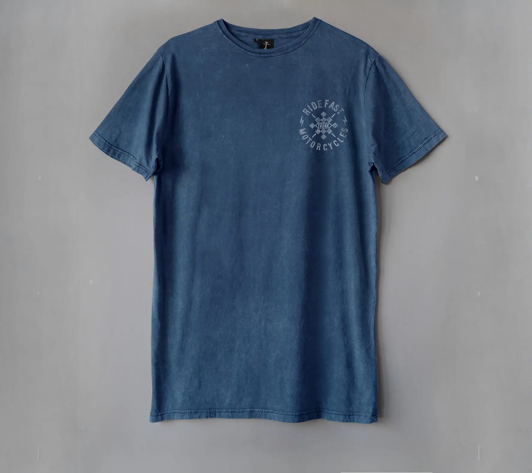 Trunk Blurides Baju Stone Wash Keren Motorcycle Baju Motor Kaos Wash Keren