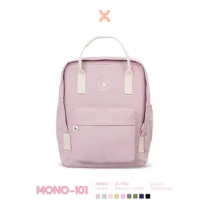Hytrix Mono-101 -  Colour Pop Backpack Water reppelent - Ransel 2in1 Medium Backpack Tas Fashion Korea Stylish (LP101)