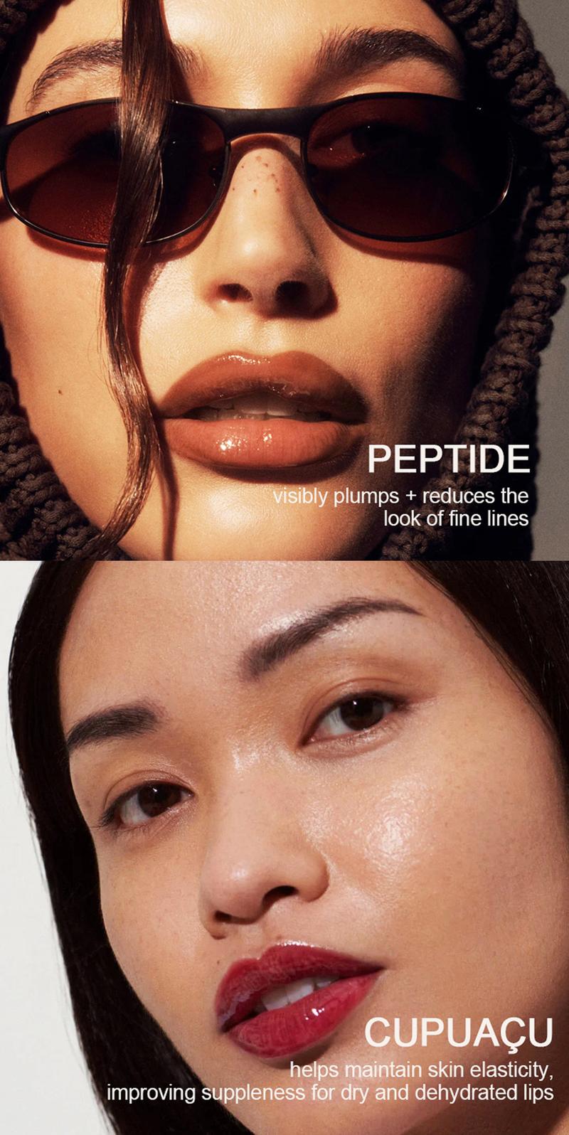 Product Introduction of PAGE VINE Polypeptide Lip Gloss Liquid Lip Gloss Water Gloss Lip Plumping Oil Moisturizing Lip Balm 8