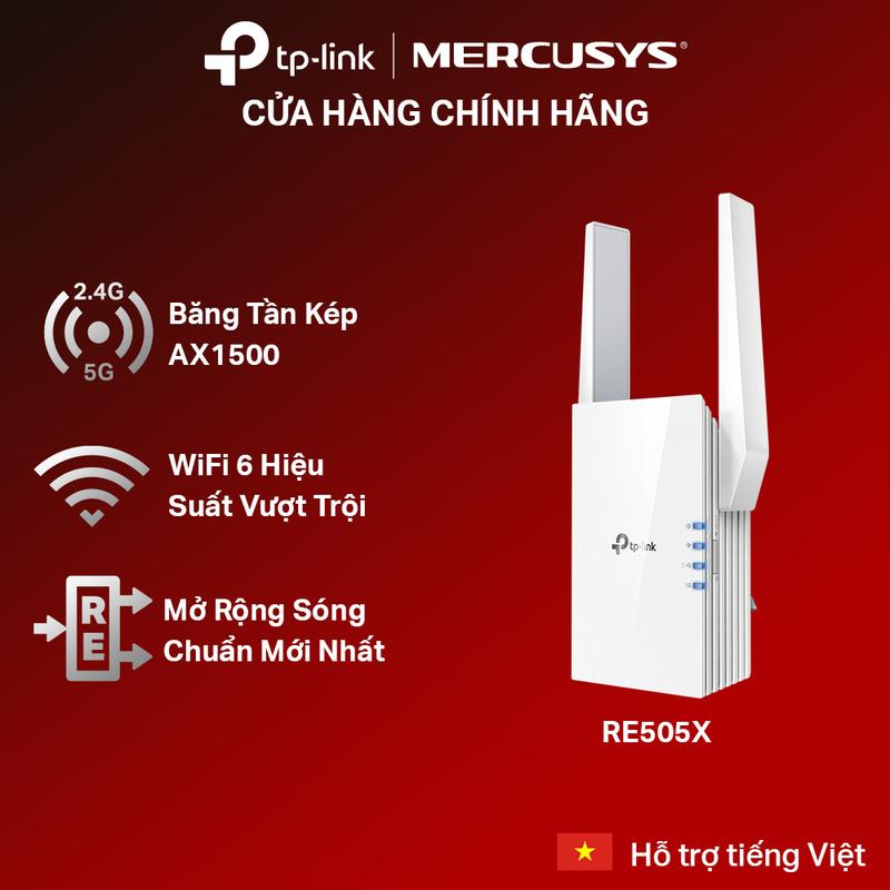 Bộ Mở Rộng Sóng Wifi TP-Link RE505X Chuẩn AX1500 kich song