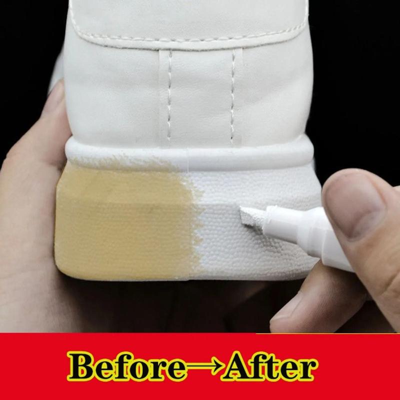 Product Introduction of Shoe Accessories Waterproof Shoes Stains Removal Go Yellow White Black Pen Shoe Repair Pen Cleaner Repair Complementary Color White Sneakers Anti-Oxidation Pen Gift 16