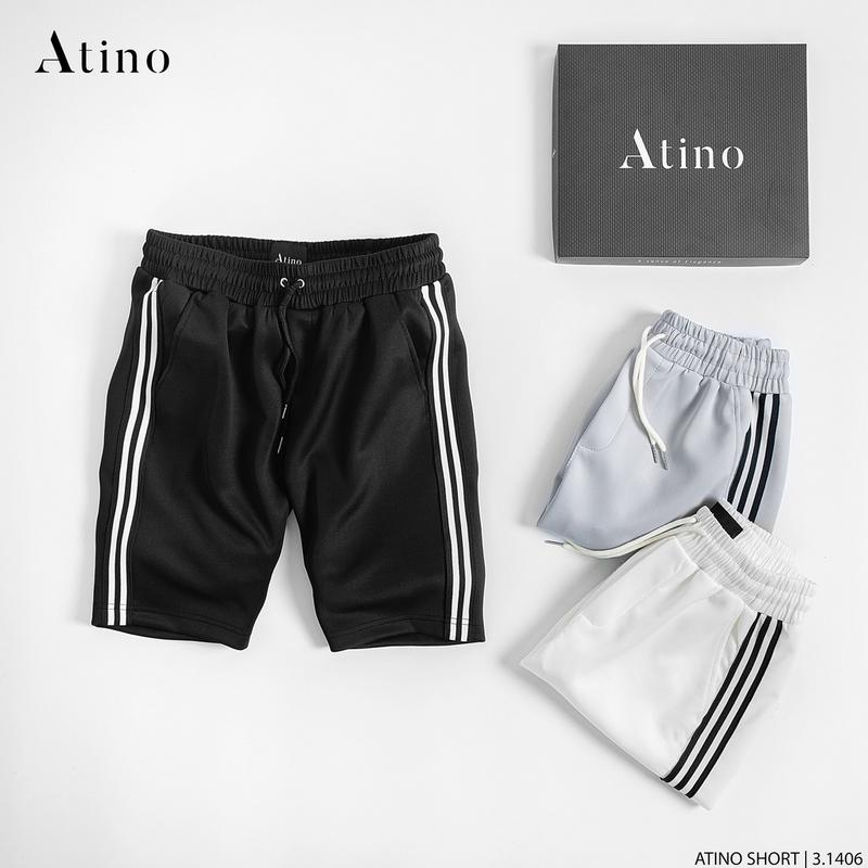  Quần Short Nam Sọc  ATINO L.3.1406 Menswear Quần Lửng 