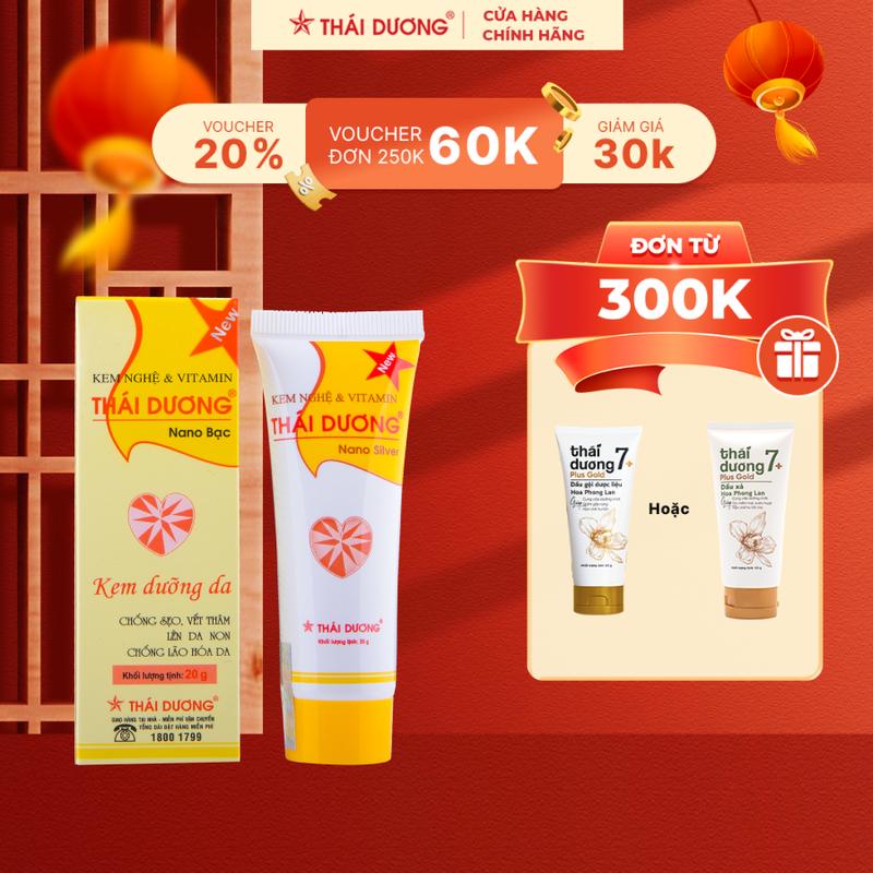 05 Kem nghệ & Vitamin Thái Dương (Hộp 1 tube x 20g) - Sao Thái Dương