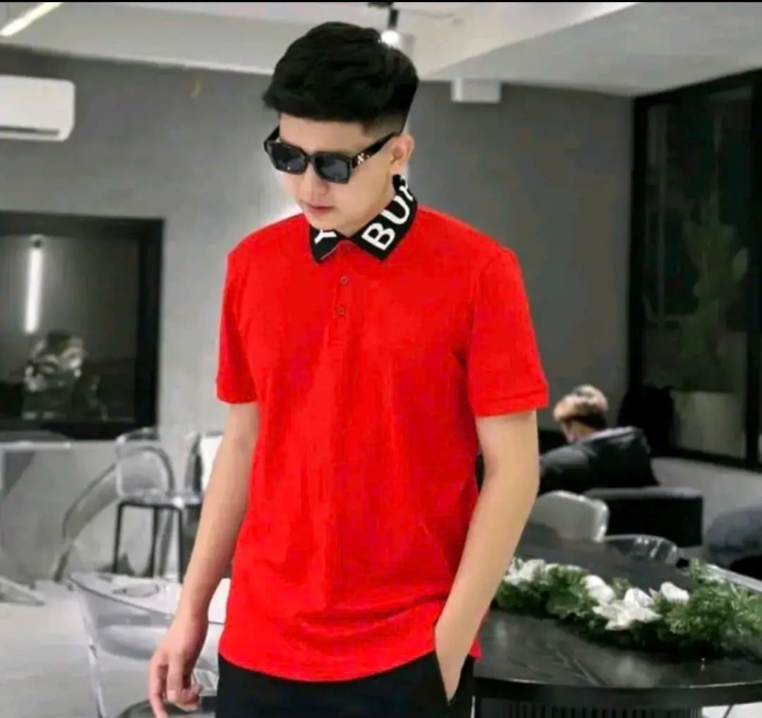 Áo polo nam cổ thêu chữ chất cotton co giãn mềm mịn thời trang cao cấp-GIN MAN STORE 2 Menswear Shirt