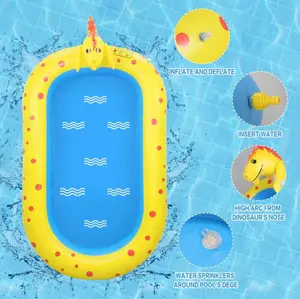 Kolam Dinosaurus Mainan air mancur summer Renang Sand Toys Water