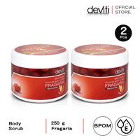 Gambar deviti Combo 2 Body Scrub Fragaria 250 GR Extract Strawberry Lulur Cream Tanpa Bilas BPOM CMB02 - Not Specified dari Deviti Kota Administrasi Jakarta Barat 1 Tokopedia