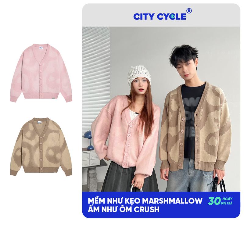  Áo khoác Cardigan unisex đôi len Local Brand Chính Hãng City Cycle Áo khoác Cardigan Willing 