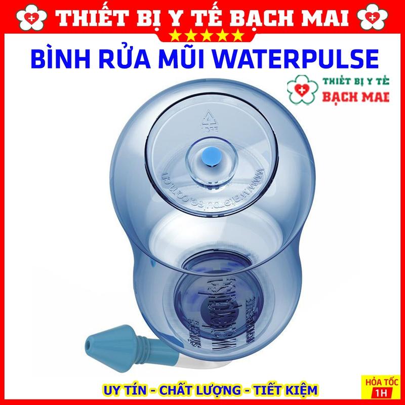 Bình Rửa Mũi WATERPULSE 300/500ml Hỗ Trợ Rửa Sạch Mũi, Viêm Mũi, Viêm Xoang, Dịch Mũi, Nghẹt Mũi 5