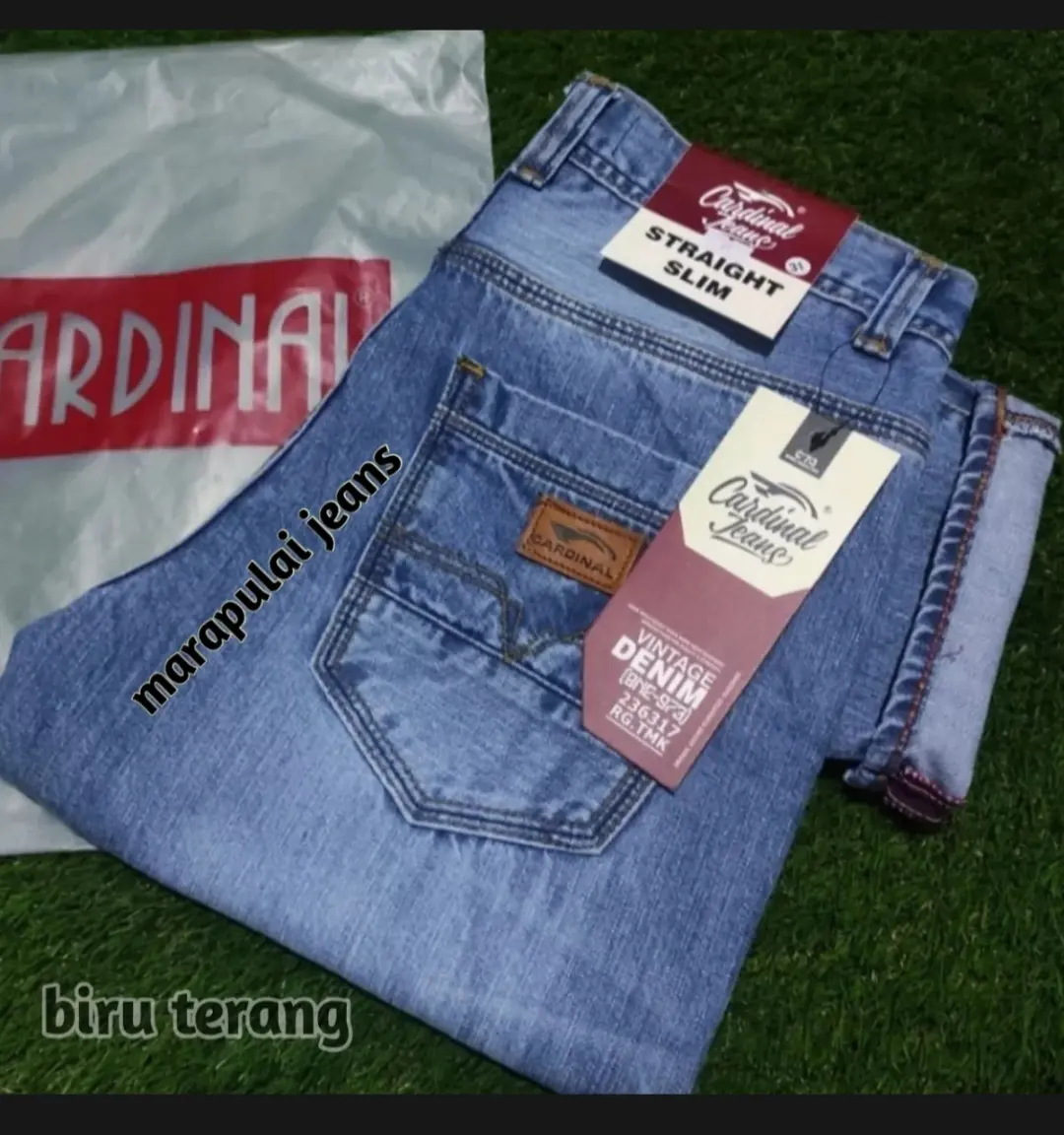 CELANA JEANS PANJANG PRIA CARDINAL/CELANA JEANS CARDINAL/CELANA STANDAR/CELANA TERLARIS