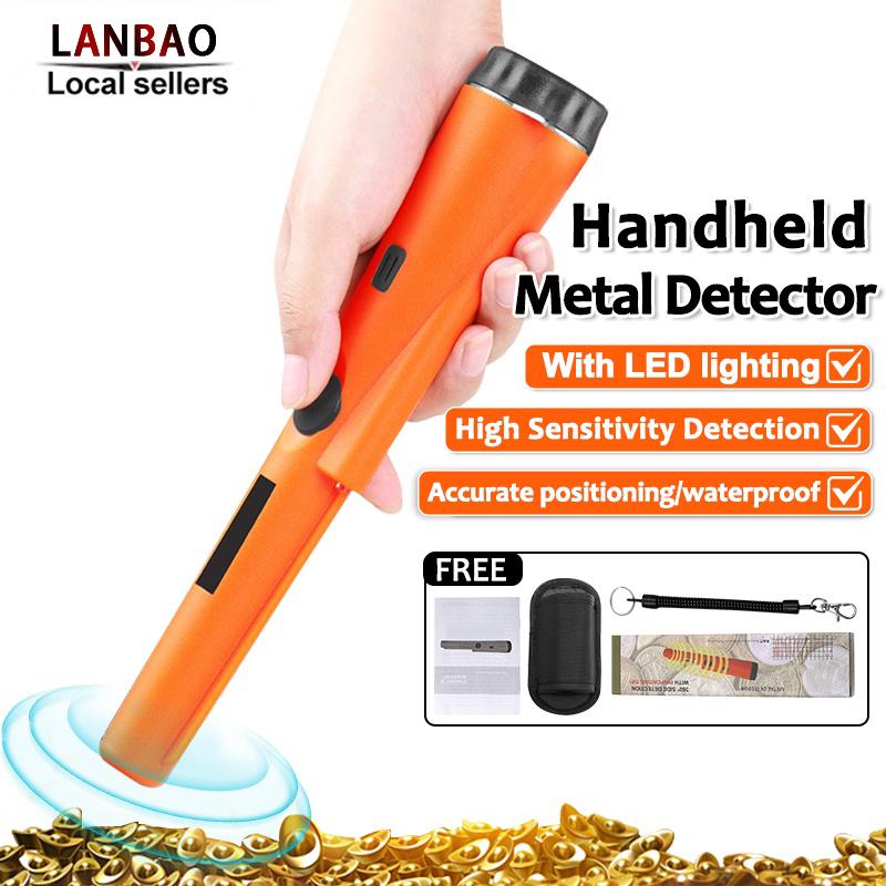 [COD] Metal detector IP67 waterproof high sensitivity LED precise ...