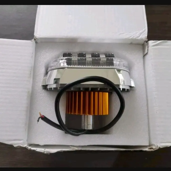 Lampu Utama LED BEAT SCOOPY VARIO NMAX JUPITER VIXION Daymaker BiLED Projie Projector 4 Mata Lensa 8D V12 DM4 Mobil Motor 3