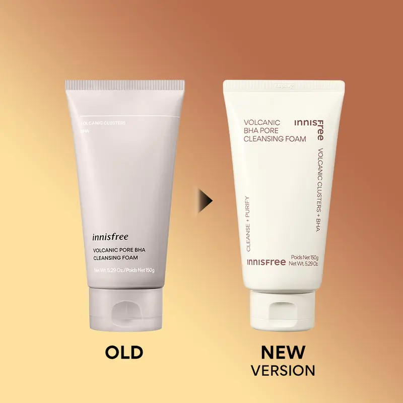 Innisfree Volcanic Pore BHA Cleansing Foam Pembersih Wajah 150ml 4