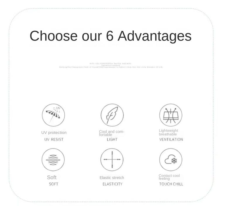 Product Introduction of [ Multi color optional wear ] Summer sun protection ice sleeves for men and women, ice silk sleeves, UV resistant breathable gloves, arm sleeves, cycling and driving arm sleeves 2