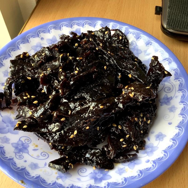 1kg Khô Bò Đen - Đặc Sản Nha Trang Snack Ăn Vặt Food Thức Ăn Cay