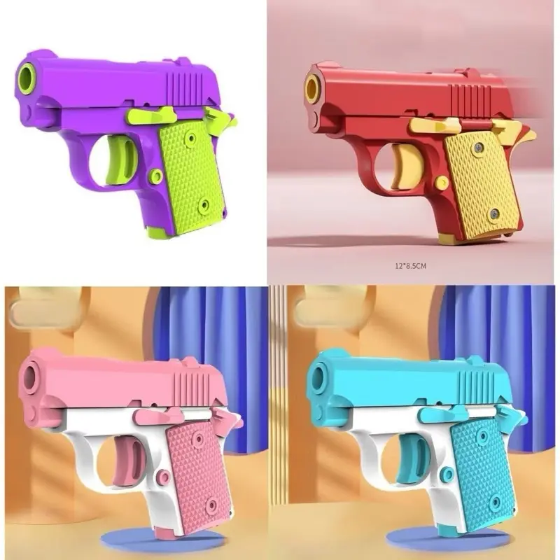 Đồ chơi giảm tress 1911 mini in 3D, kiểu dáng dễ thương nhiều màu sắc cho trẻ
