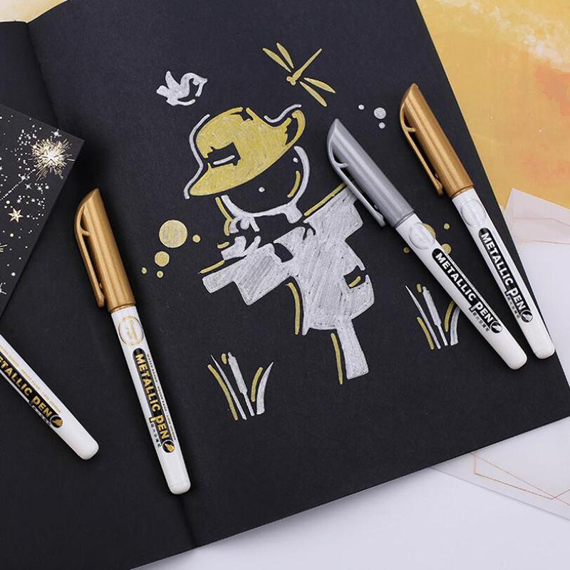 Product Introduction of Metallic Waterproof Permanent Paint Pens DIY Epoxy Resin Craftwork Art Marker 21