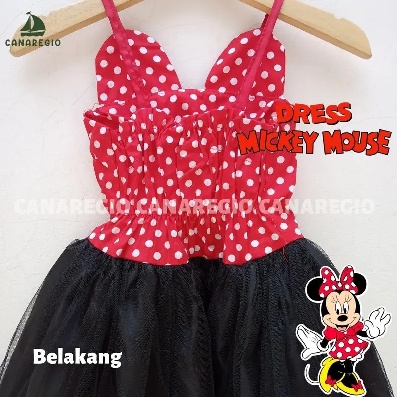 Baju Anak Kostum Tema Mickey Mouse baju princess anak perempuan by Canaregio Kids 1