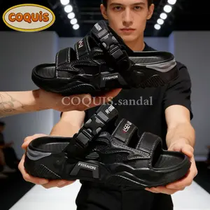 39-44 Sepatu Sandal Pria Premium Model Korea Baim Sendal jibbitz Baim Cowok Korea Style Sandal jelly  Sandal/sandal, olahraga luar ruangan, pakaian yang serasi, anti selip dan tahan lama, hadiah ulang tahun.