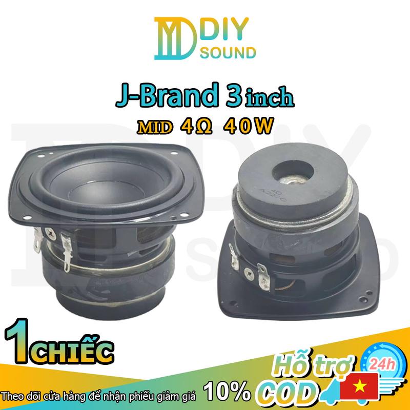 DIYSOUND Loa mid Loa Trung Tần J-Brand 3inch 4Ω 40W Chất Âm Cao Cấp Dễ Lắp Đặt Hỗ Trợ Hệ Thống 3 Chiều