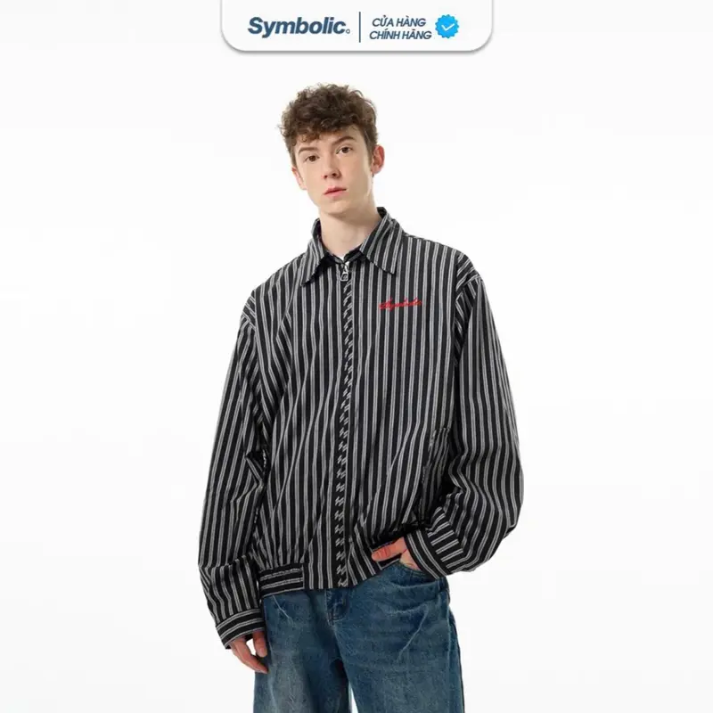 Áo khoác Striped Jacket nylon 7