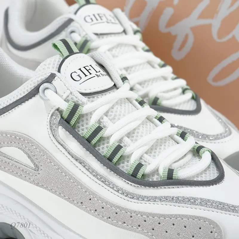 GIFLY Mun Hee Sneakers Wanita Q7801 Shoes Karet Casual 4