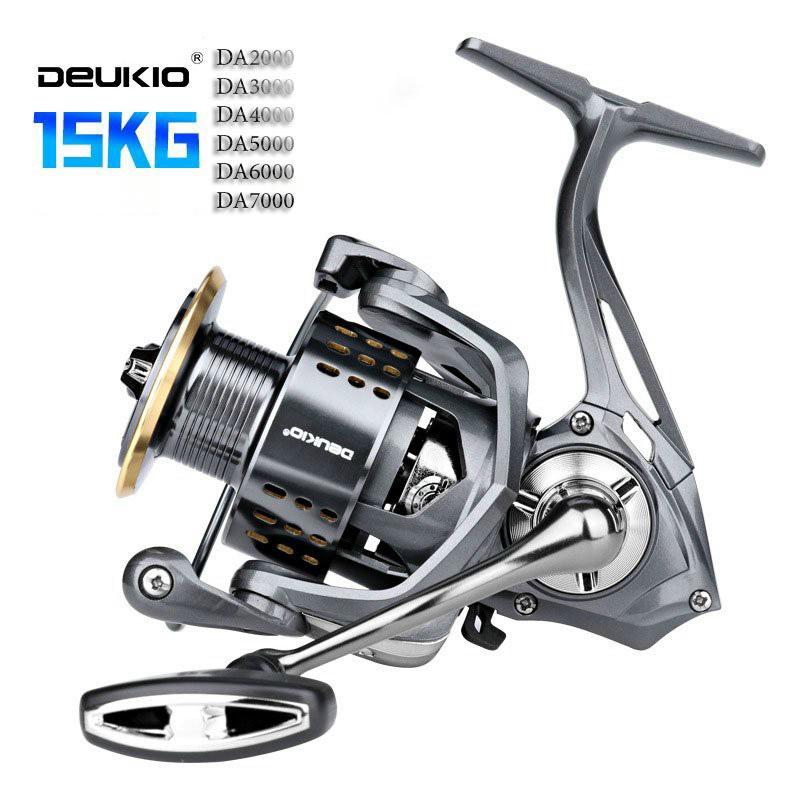 Máy câu cá cao cấp tải lớn Deukio DA size từ 2000-7000 câu lục câu lure và lăng xê