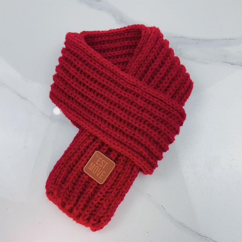 Product Introduction of Autumn And Winter Children's Warm Scarves Thickened Scarves For Boys Girls Baby Knitted Scarf Children Neck Collar Keep Warm 38