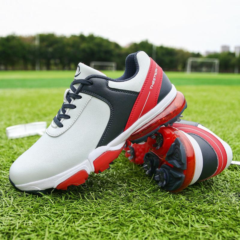 Product Introduction of New Breathable Men's Golf Shoes Professional 8 Studs Large Size Waterproof Non-slip Lightweight Casual Sports Shoes XZ25044 23