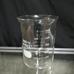 Beaker Glass-Gelas Beker-Gelas Kimia 3000ml Pyrex Class A