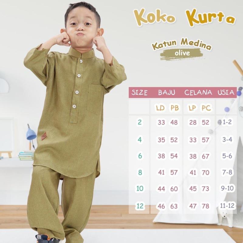 Baju Koko Kurta Anak 5
