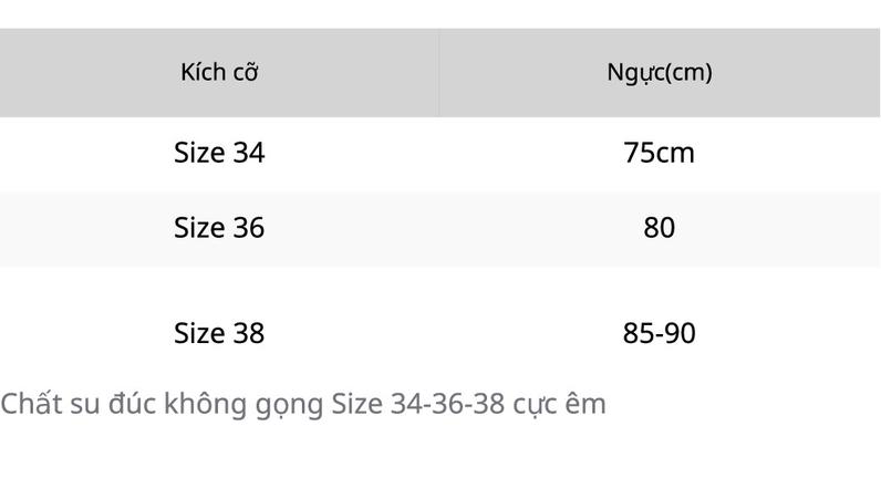 Product Introduction of 100k/3 áo ngực su non không gọng size 34-38 nâng2,5-3cm đẹp lắm Women Nữ Bra 0