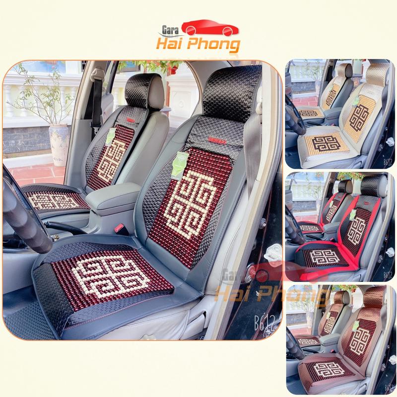 Áo Ghế Tangdi chất liệu Nỉ Phối Hạt Gỗ Hoa Văn Cao Cấp Sang Trọng Chống Nóng Cho Xe Ô Tô - Ghế Văn Phòng - Ghế Xe Tải
