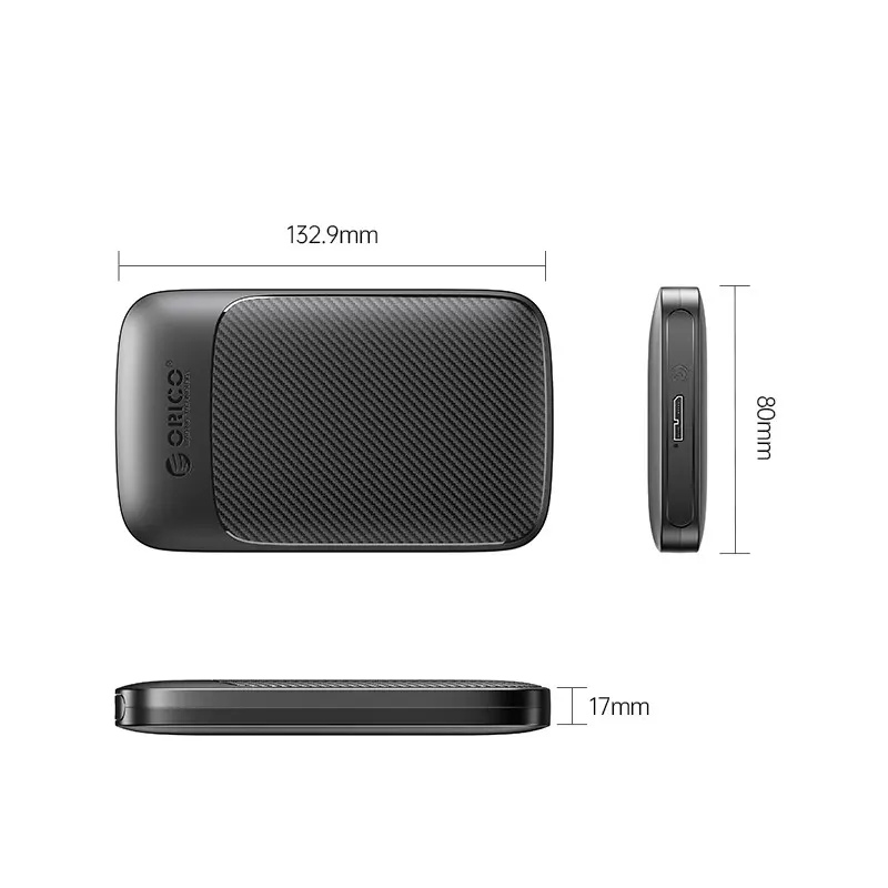ORICO 2020U3-V1 SSD HDD Enclosure 2.5" Inch SATA USB 3.0 External Case 1