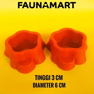 Tempat makan hamster bentuk Batang Pohon